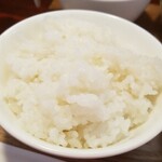 キッチン ブルー グローブ - ご飯大盛りのアップ