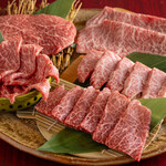 Today's 5 kinds of Japanese black beef lean meat assortment (approximately 3-4 servings)