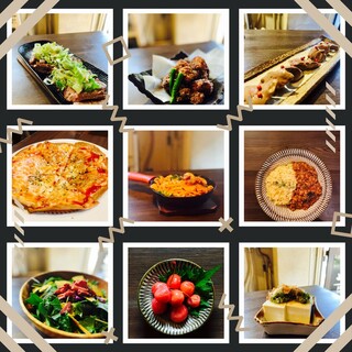 毎日日替わりで変わるメニュー