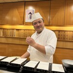 小西鮨 - 大将　お写真許可頂きました