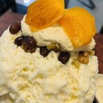 こひる庵 - リピ9回目の実りのタルト〈柿〉ラムミルク変更