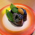 Kaitenzushi Kokyou - 肝寿司　396円