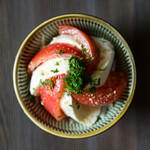 [I used to do it] Japanese style caprese with shiso