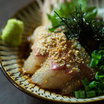 [I used to do it] Sesame Amberjack Isobe Maki