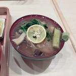 水と酒 三花 - トロトロでホカホカの治部煮