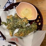 大衆居酒屋 天まであがれ - ちくわいそべ揚げ