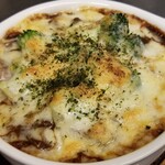 UshiGoya - ガリバタライスとタンシチューソースのチーズオーブン焼き