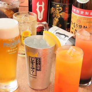 Open even after 10pm! All-you-can-drink course (for drinks only) course - OK for one person♪