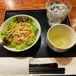 ちゃりや - サラダ＆鶏スープ