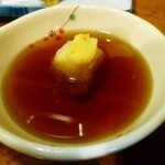 菊乃家本店 - しょうがおろし大根と天つゆ