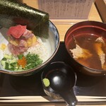 Ωm - トロたく丼 ライス小