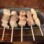 Yakitori Sankyuu - 焼鳥塩5本セット