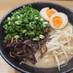 らーめん屋 鳳凛 - キクラゲいっぱいじゃーーーー!嬉しい!