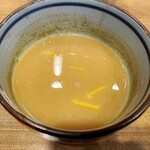鼈 - スープ割り