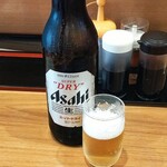 San'Iwa Shokudou - ビールはSD(730円）