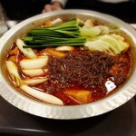 海岸通りお冨 - ミックス鍋（肉２野菜１）