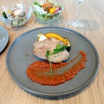 Italian Restaurant ONIRICO - 真狩産ハーブポーク 南瓜 茄子 釜焼き 2640円
