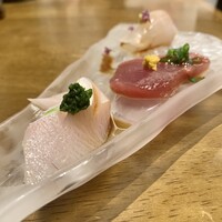 焼うお いし川 名古屋 - ブリ、カツオ、真鯛