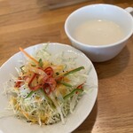 ダイニング　テーブル - 今日は里芋のスープ