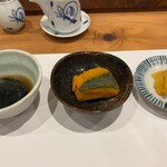 和食・うなぎ大平 - 小鉢