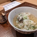 くずし 之助 - 土鍋ご飯をお茶漬けにしていただきました。