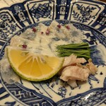 くずし 之助 - 舞阪産放血神経〆天然虎河豚