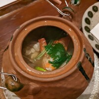 くずし 之助 - 松茸　大黒しめじ　浜名湖産浅利　赤足海老　走り白子