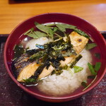 とんがらし - 厚切り秋鮭茶漬け