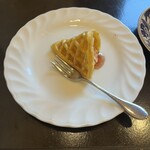 珈琲倶楽部 如水舎 - サービスのワッフル