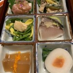 菊乃井 - 鯛の酒盗、烏賊の粕漬け等々全て超絶手間仕事