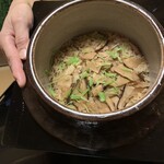 菊乃井 - またしてもガッツリマツタケ