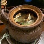 菊乃井 - 結構マツタケガッツリポーション　鱧の骨切りも最高峰か