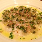 ゴブラン - 水タコ足のカルパッチョ \1,100