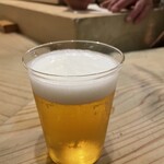 食堂 おがわ - “生ビール”。600円也。