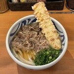 麺匠 釜善 - 肉うどんちく天