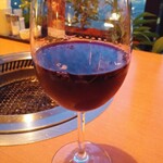 Nikuyachokuei Yakiniku Tajimaya - 飲み放題からグラスワイン赤