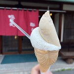 梅月 - ダブル（黒蜜きなこ、信州そばの実）