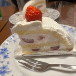 不二家レストラン - ショートケーキ