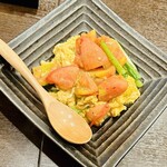 中華キッチン レンゲ - トマトと玉子炒め