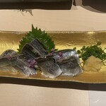 割烹 章月 - 秋刀魚の造り