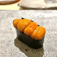 鮨 神楽 - ⑮馬糞雲丹の軍艦巻き