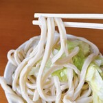 Teuchi Udon Toda - 肉つけうどん（麺冷）