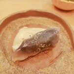 鮨 たかはし - ホッキガイオイル漬け