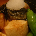 さしみの魚紳 - 揚げだし　アップ