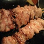 焼とりの八兵衛 - せせり（首肉）の塩焼き