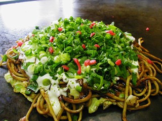 Okonomiyaki Gu - ねぎぶっかけモダン！ただ今人気急上昇