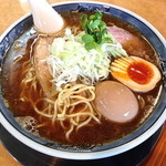 喜びラーメン 小太喜屋 - ラーメン（￥600）味付たまご（￥100）11/1/2013