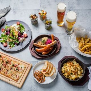クラフトビールも楽しめる♪飲み放題付きの各種コースをご用意！