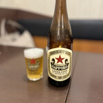串焼き 大河 - 瓶ビール（中）¥700