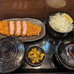 キセキ食堂 - 上キセキかつ160g定食1640円